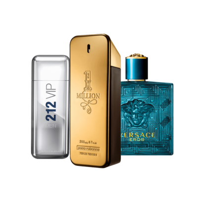 Combo di 3 profumi - One Million, 212 VIP, Eros