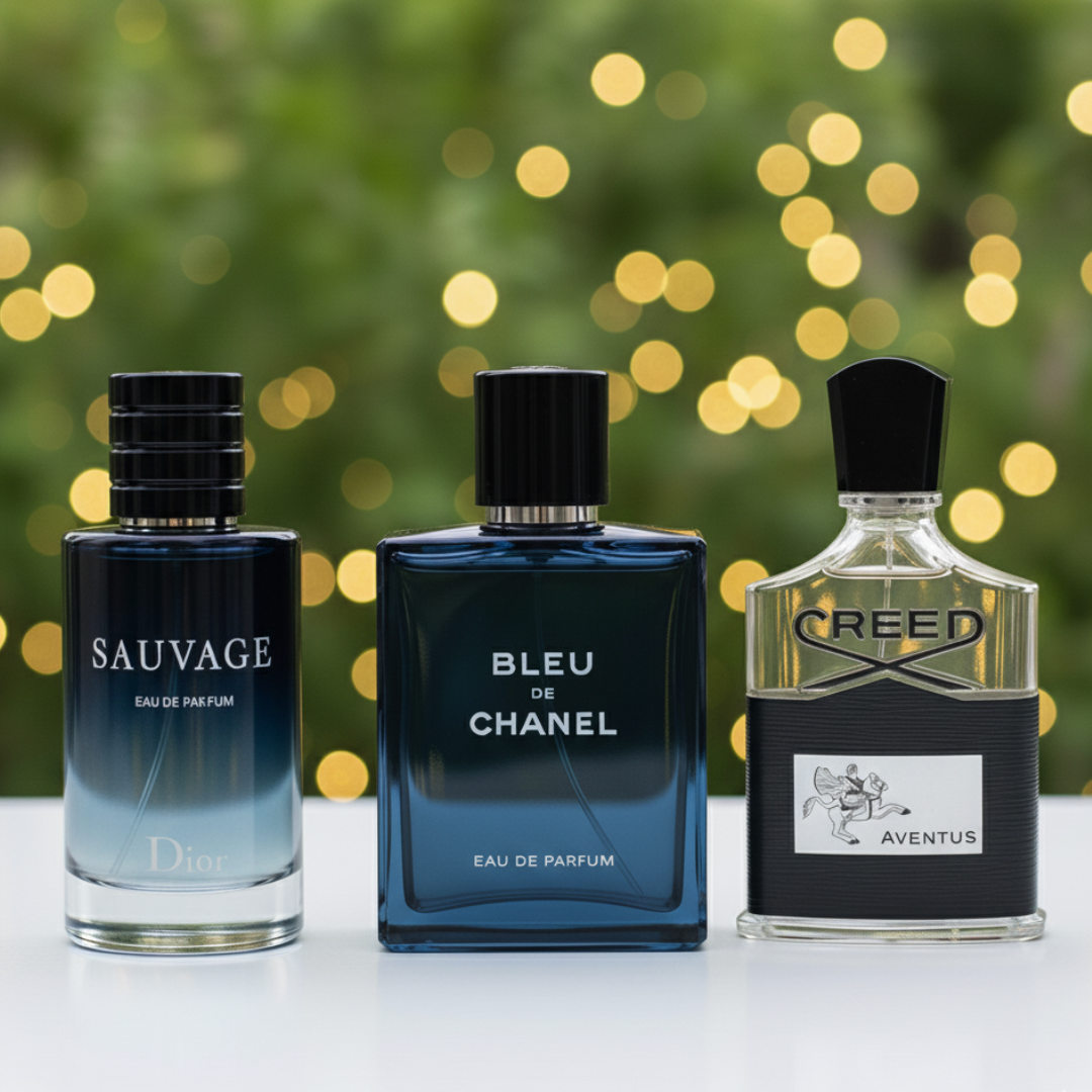 Combo di 3 profumi - Creed, Bleu de Chanel, Sauvage