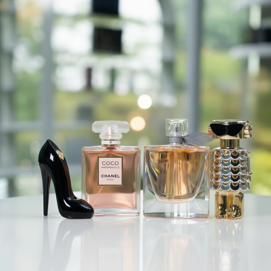 Combo di 4 profumi - Good Girl, Coco Mademoiselle, Lancôme, Fame
