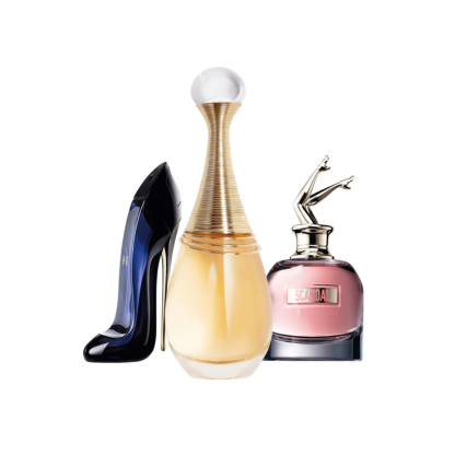 Combo di 3 profumi - Good Girl, J'adore, Scandal