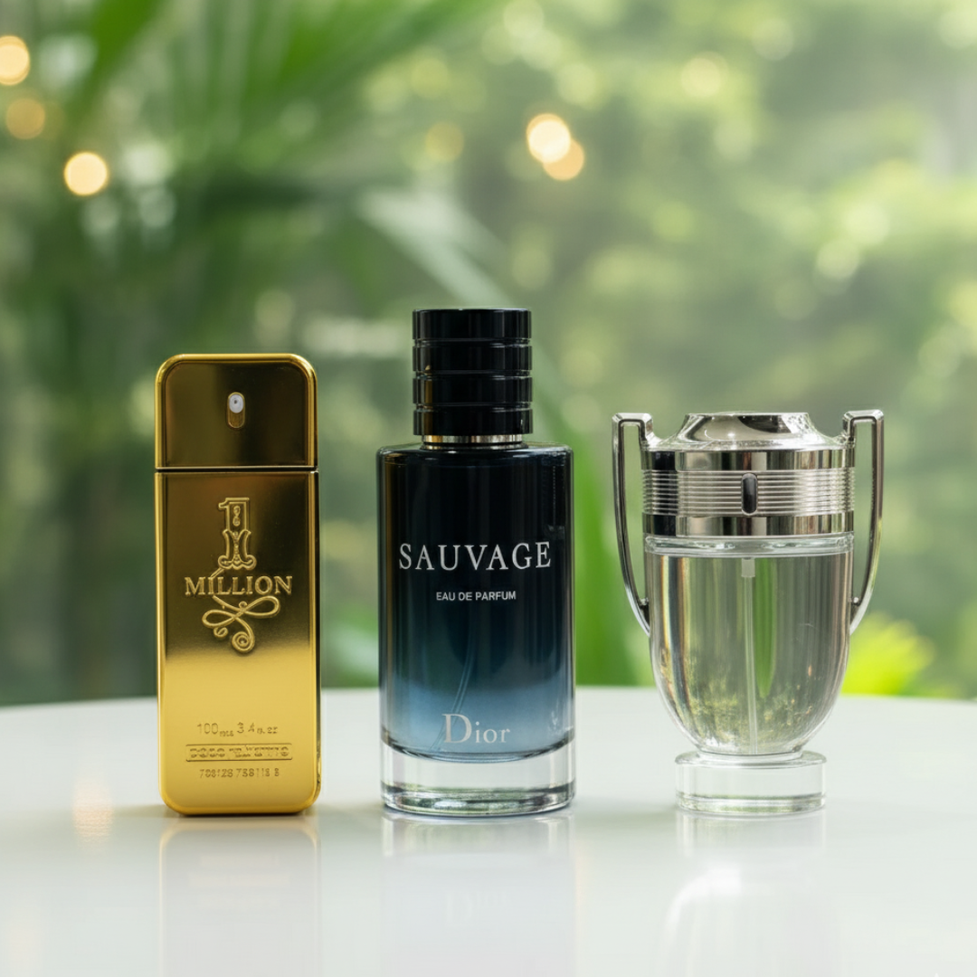 Combo di 3 profumi - One Million, Sauvage, Invictus